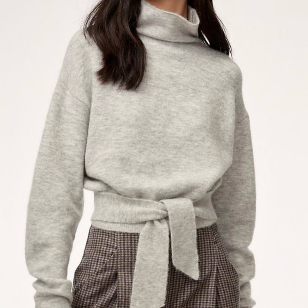 Aritzia Wilfred Lorin Sweater- Wool Alpaca Blend EUC